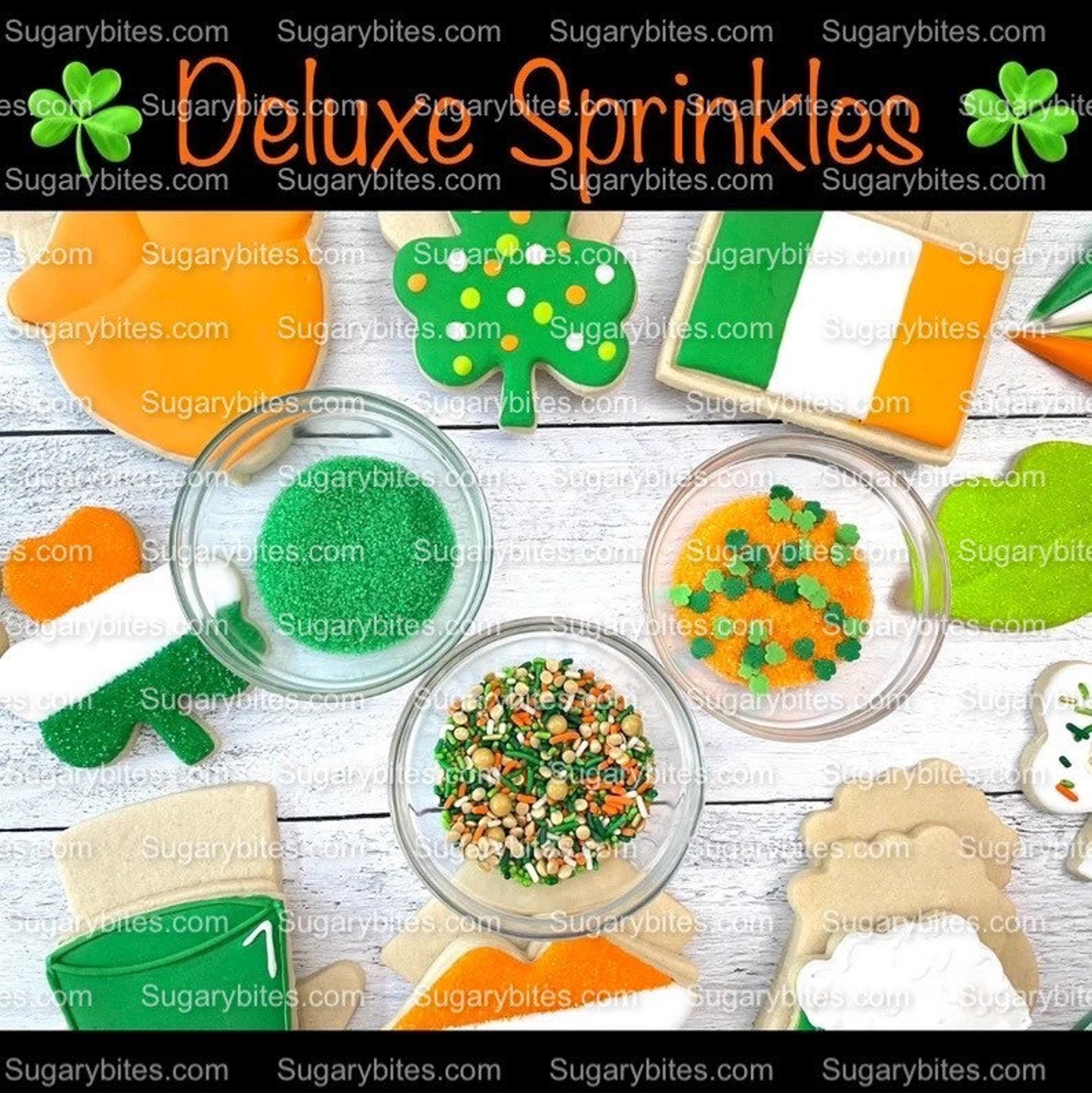 st patricks day cookie sprinkles
