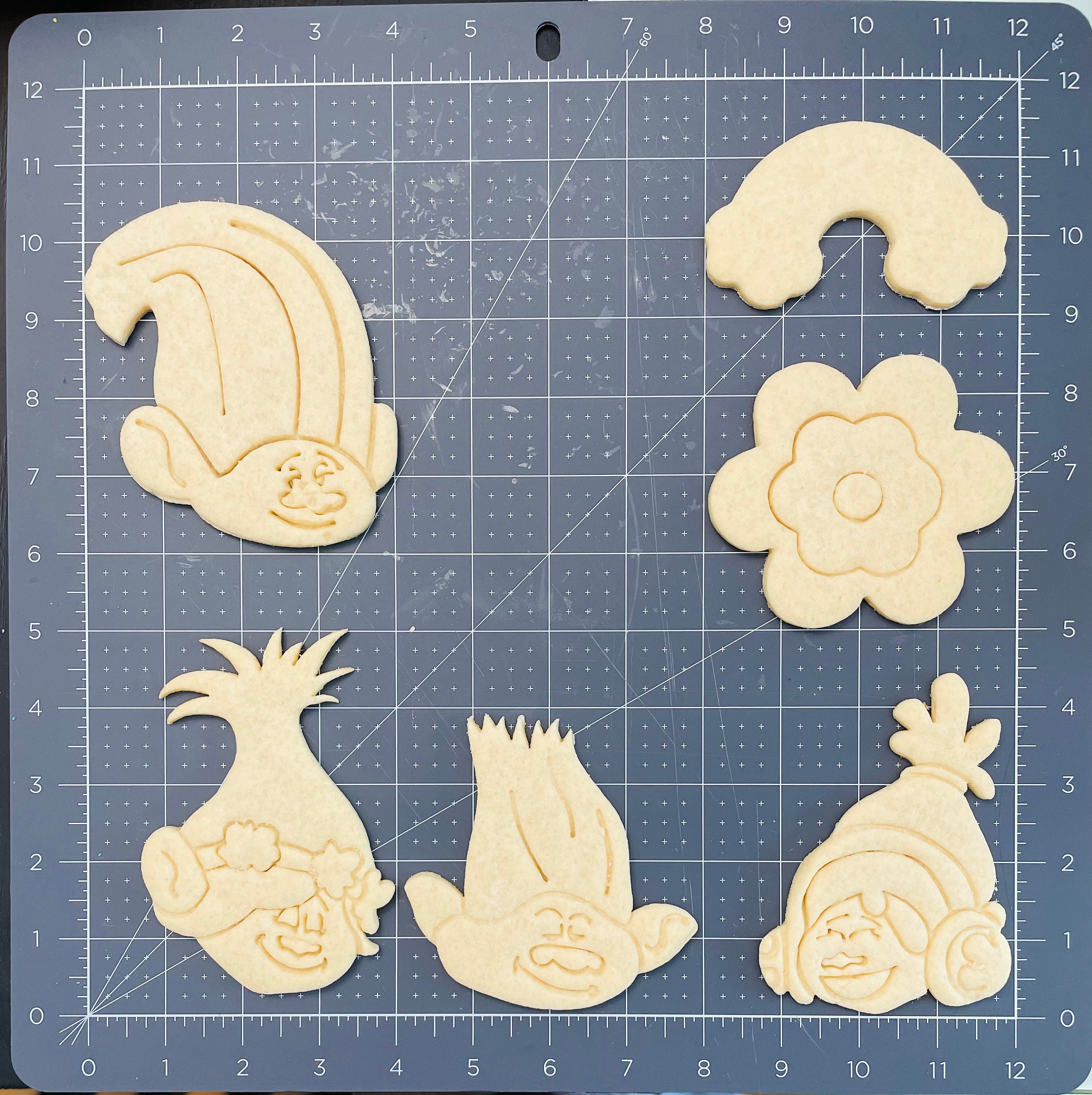 Cookie Decorating Kit Trolls Inspired DIY Cookie - Etsy UK