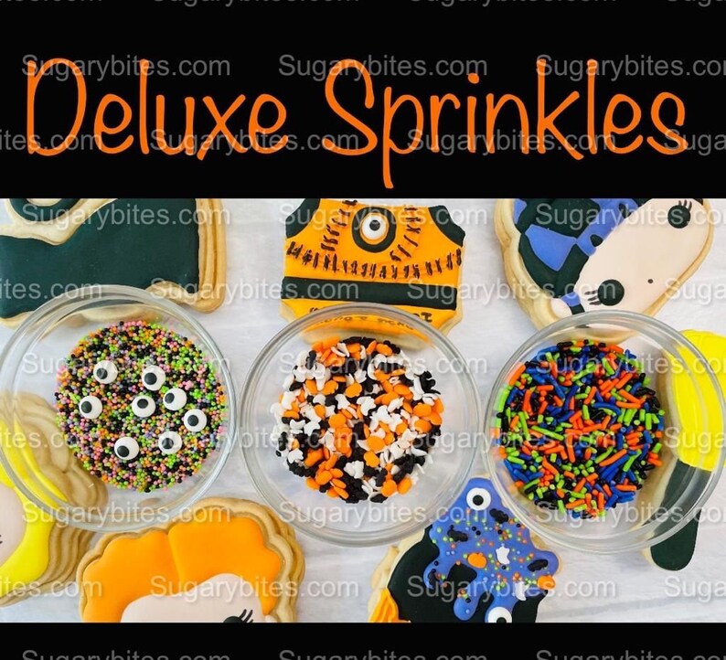 Halloween Cookie Decorating Kit DIY Cookie Kit large Etsy