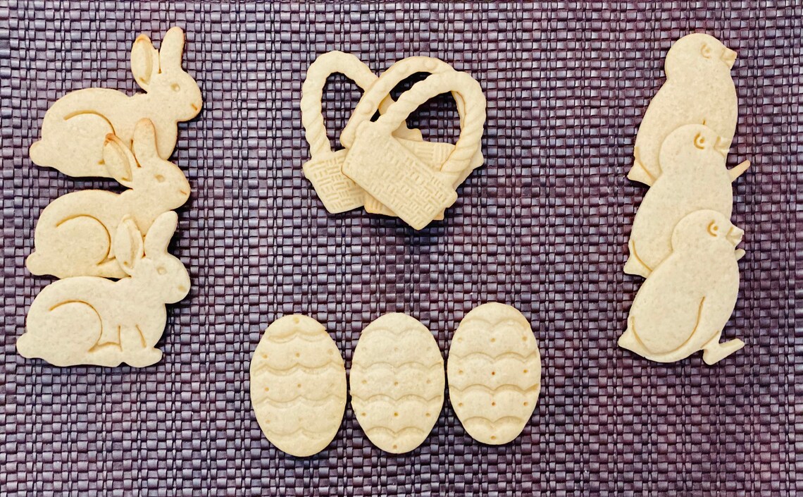 Easter Cookie Decorating Kit Easter DIY Cookie Kit large Etsy