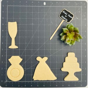 Bridal Shower Cookie Decorating Kit, Wedding DIY (24 Items) image 7