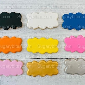 Frosted Sugar Cookie, Iced Sugar Cookies, ***** 12 Frosted Sugar Cookies ***** Plain Vanilla Sugar Cookies