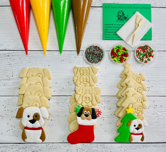 Christmas Cookie Decorating Kit Christmas DIY Cookie large