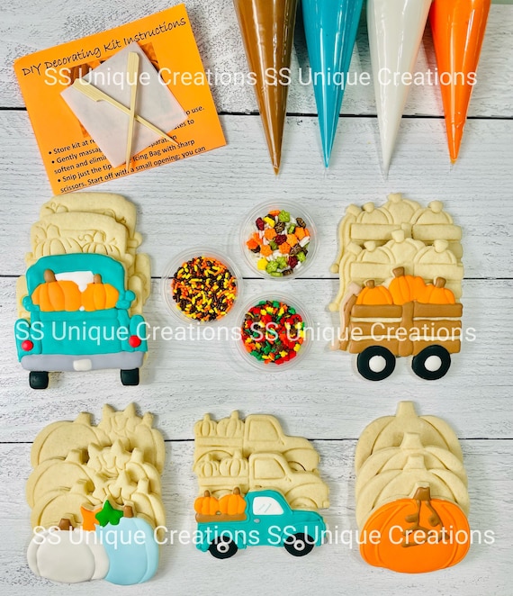 Fall Cookie Decorating Kit INCLUDES 24 ITEMS Zoom Party