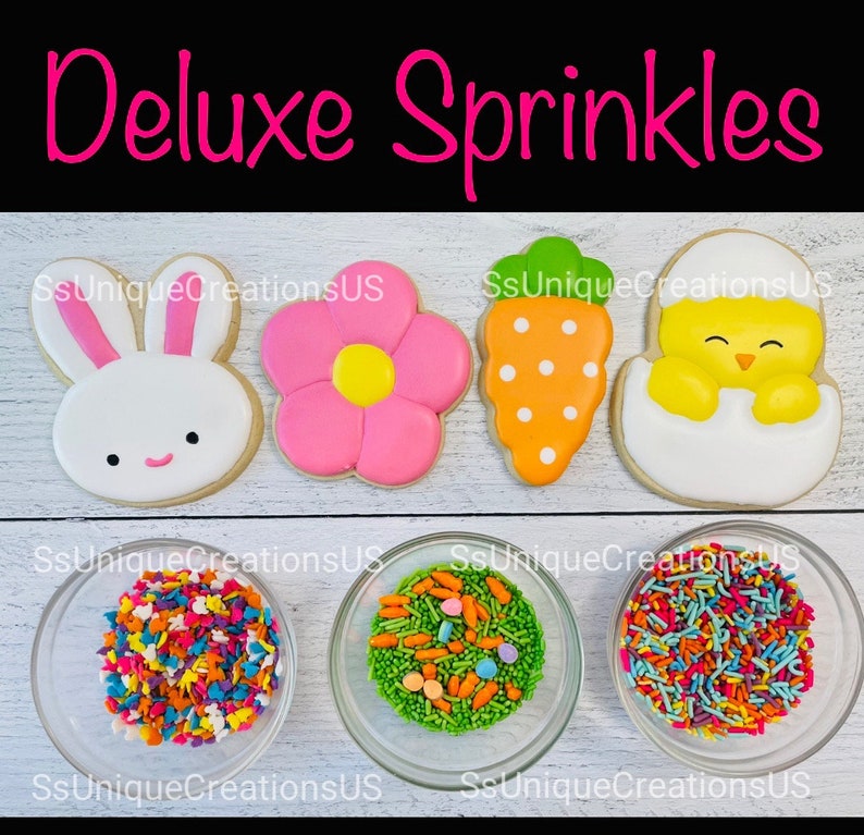 Easter Cookie Decorating Kit Spring/easter Cookies DIY Cookie Etsy