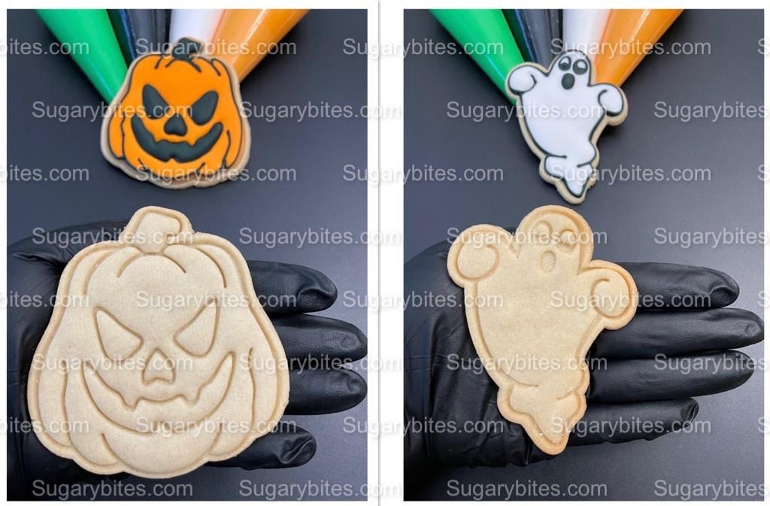 Halloween Cookie Decorating Kit DIY Cookie Kit large Etsy