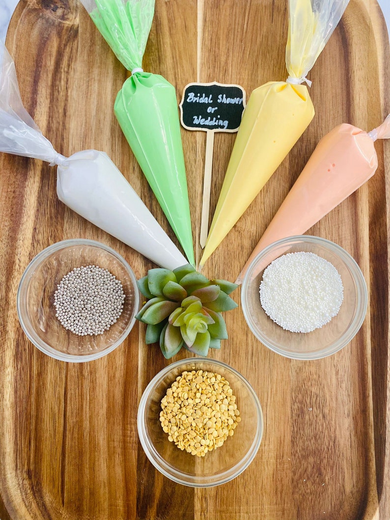 Bridal Shower Cookie Decorating Kit, Wedding DIY (24 Items) image 3