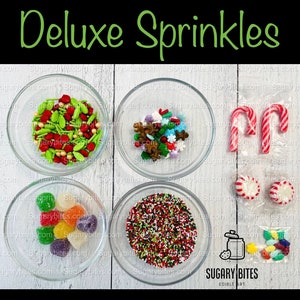 Gingerbread House Cookie Decorating Kit, DIY Cookie Kit, (large Cookies