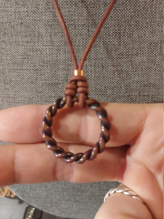 Tensor ring necklace best sale