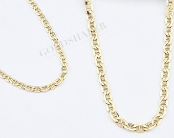 Gold Mariner Chain - Etsy