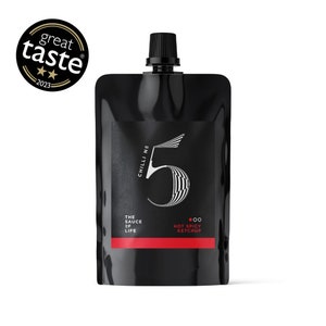 Heet Pittige Ketchup | Winnaar van de Great Taste Award | 100ml Zakje | Gourmet Hot Sauce met Italiaanse Groenten | Vegan & Glutenvrij