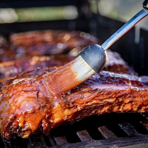 Mini Louisiana BBQ Sauce 15ml Gass Bottle ∣ Authentic Southern Flavour∣ Best Barbecue sauce for Wings, Burgers & Ribs ∣ Pocket BBQ Sauce