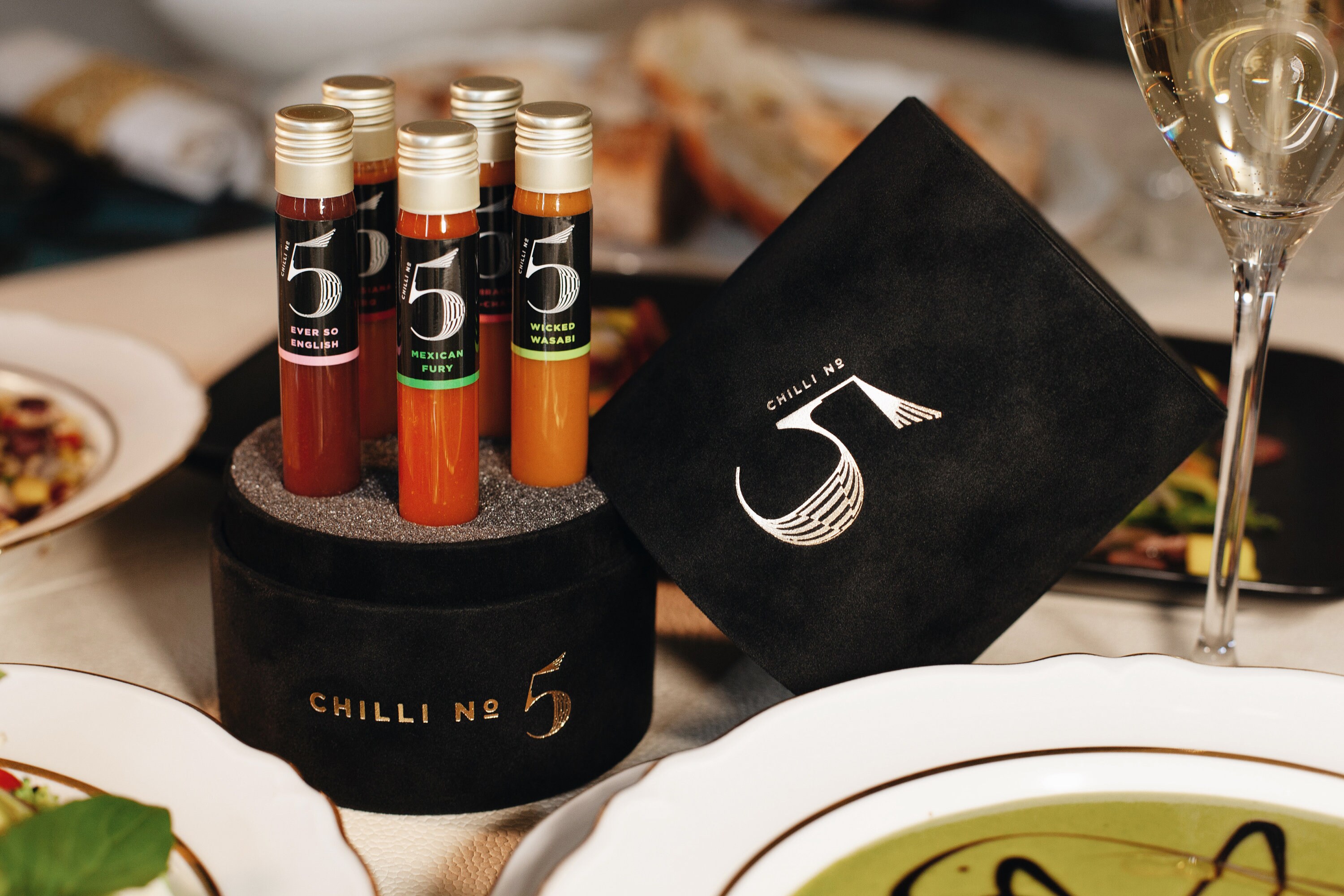 Gourmet Chilli Sauce Spicy Sauce Set Luxury Catering Etsy