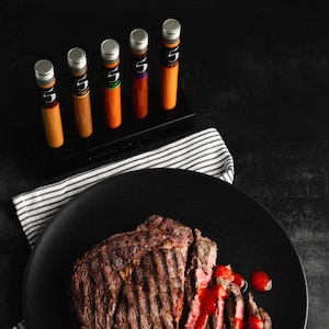 BBQ Sauce Spicy Gift Set | Barbeque Sauce Set | BBQ Gift | BBQ Sauce | Best Barbecue Sauces Gift Set