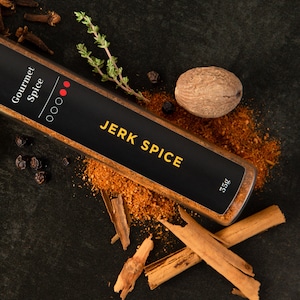 Gourmet Jamaican Jerk Spice Blend - Chilli No. 5 (35g Glass Tube)
