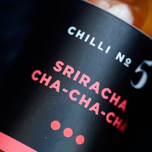 Mini Sriracha Cha-Cha-Cha ∣ Gourmet Vegan Sriracha Hot Sauce ∣ Sriracha Asian Chilli Sauce