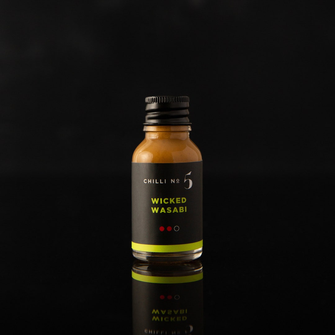 Mini Wasabi Hot Sauce Best Wasabi Chilli Sauce condiment Etsy