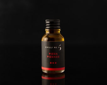 Mini Pizza Oil ∣ 2023 Taste Awards Winner ∣ Spicy Chilli Oil ∣ Spicy Pizza Oil ∣ Chilli Infused Oil ∣ Gourmet Chilli Oil ∣