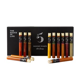 Gourmet Hot Sauce Gift Set: 12 Award-Winning Chili Flavors