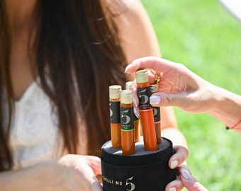 Gourmet Chilli Sauce Set | Hot Sauce Gift Set | Great Taste Award Winner | Foodie Gift Box | Chilli Gifts | Celebration by Chilli No. 5