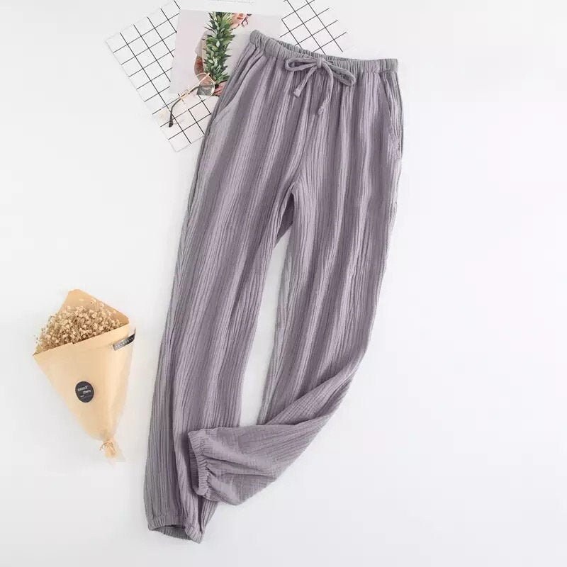 Cotton Pajama Pants for Women Lounge 