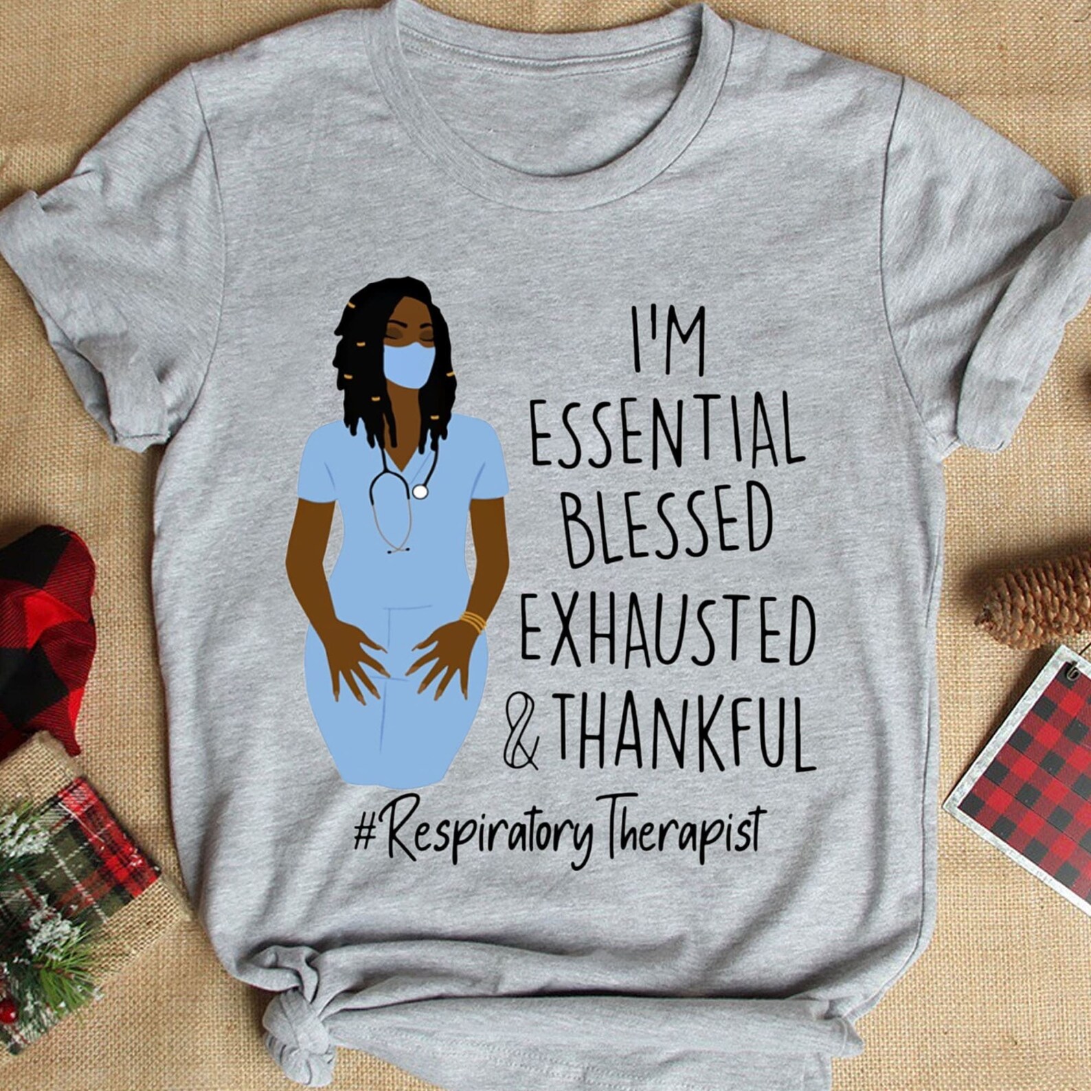 Ich bin essentiell erschöpft und dankbar Etsy