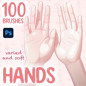 Photoshop hands brushes