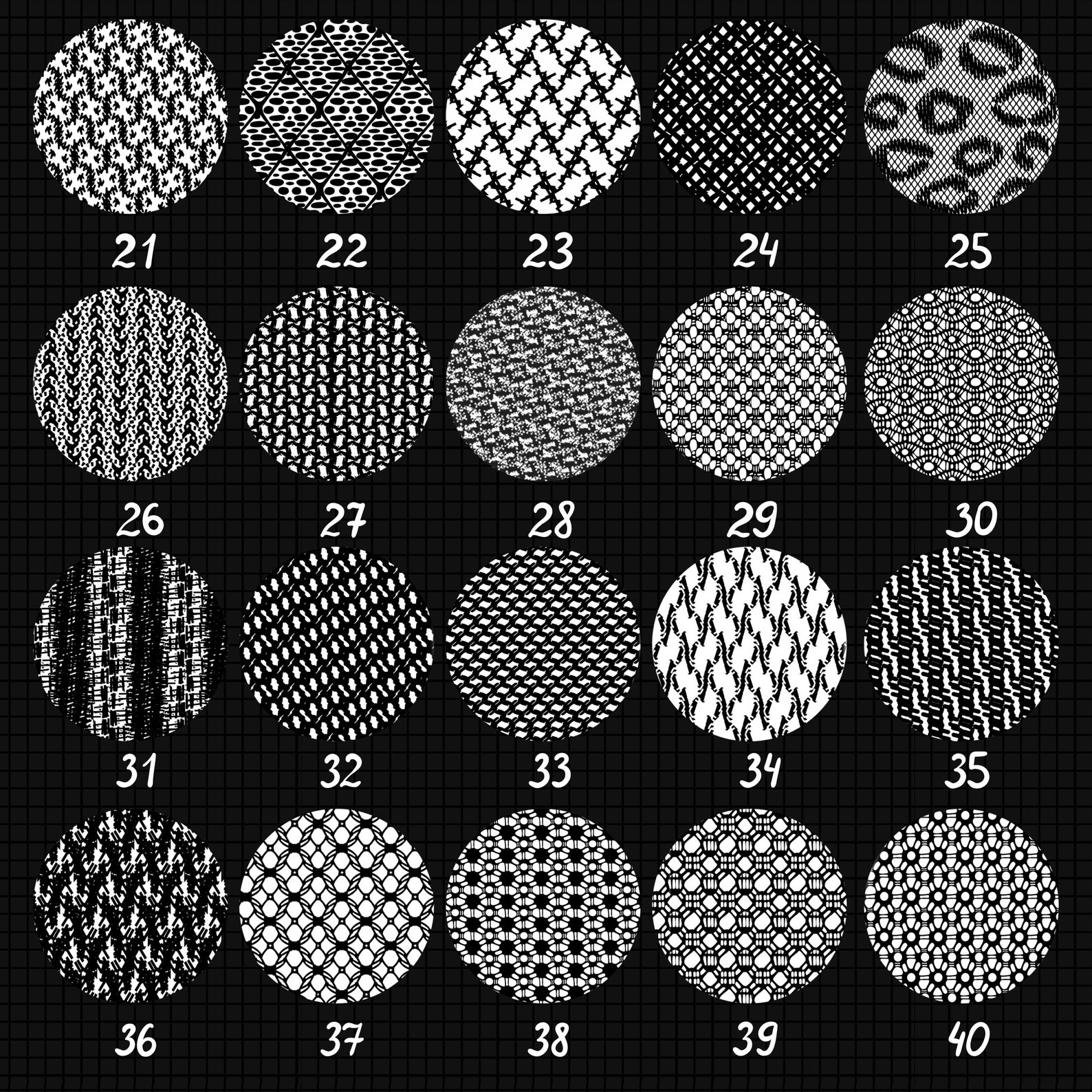 Procreate Fabric Brushes. Procreate Texture. Procreate Fashion Etsy