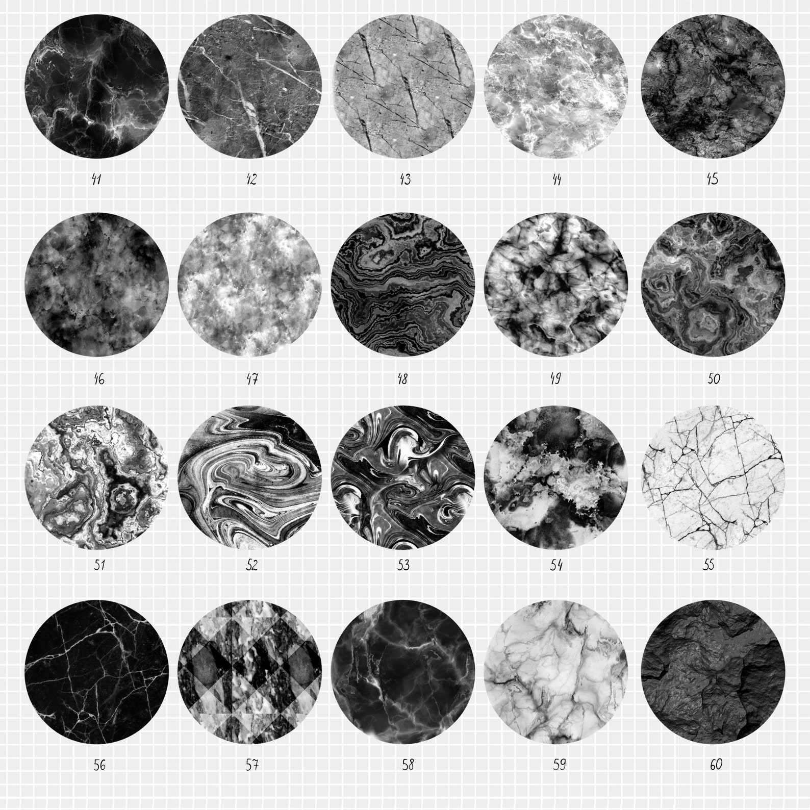 Procreate Marble Texture Brushes. Interior Brush. Procreate Etsy