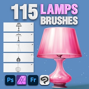 Photoshop interior brushes. Photoshop lamps stamps. Photoshop light brushes. Photoshop chandelier