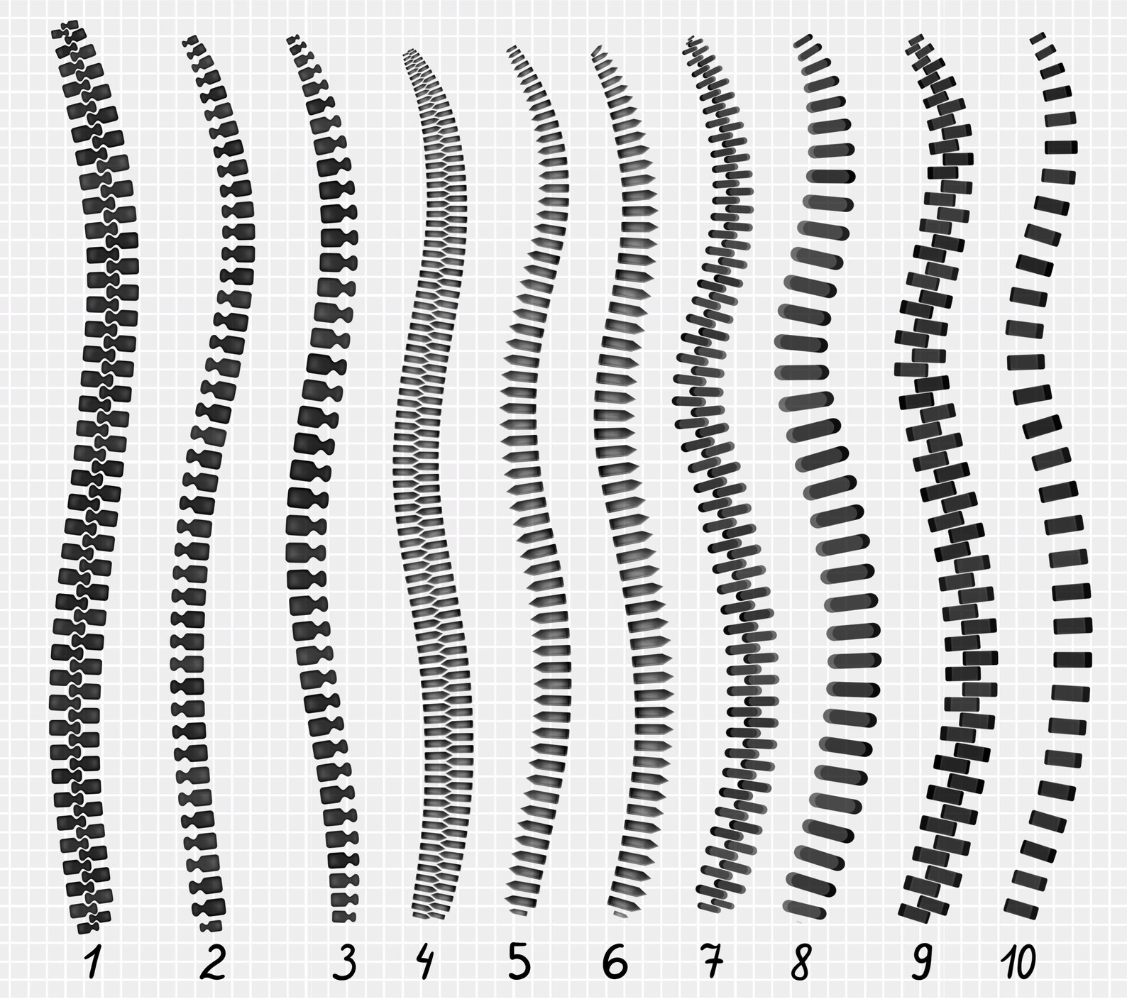 Procreate Zipper Brushes. Procreate Zip Brush Set. Brushes for Etsy