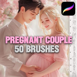 Procreate couple brushes. Procreate pregnancy brushes. Procreate female brushes. Procreate family brushes. Procreate baby brushes