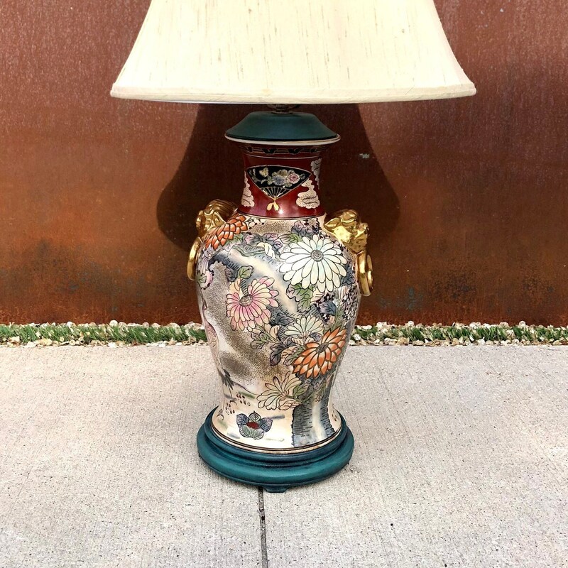 Chinoiserie Lamp - Etsy