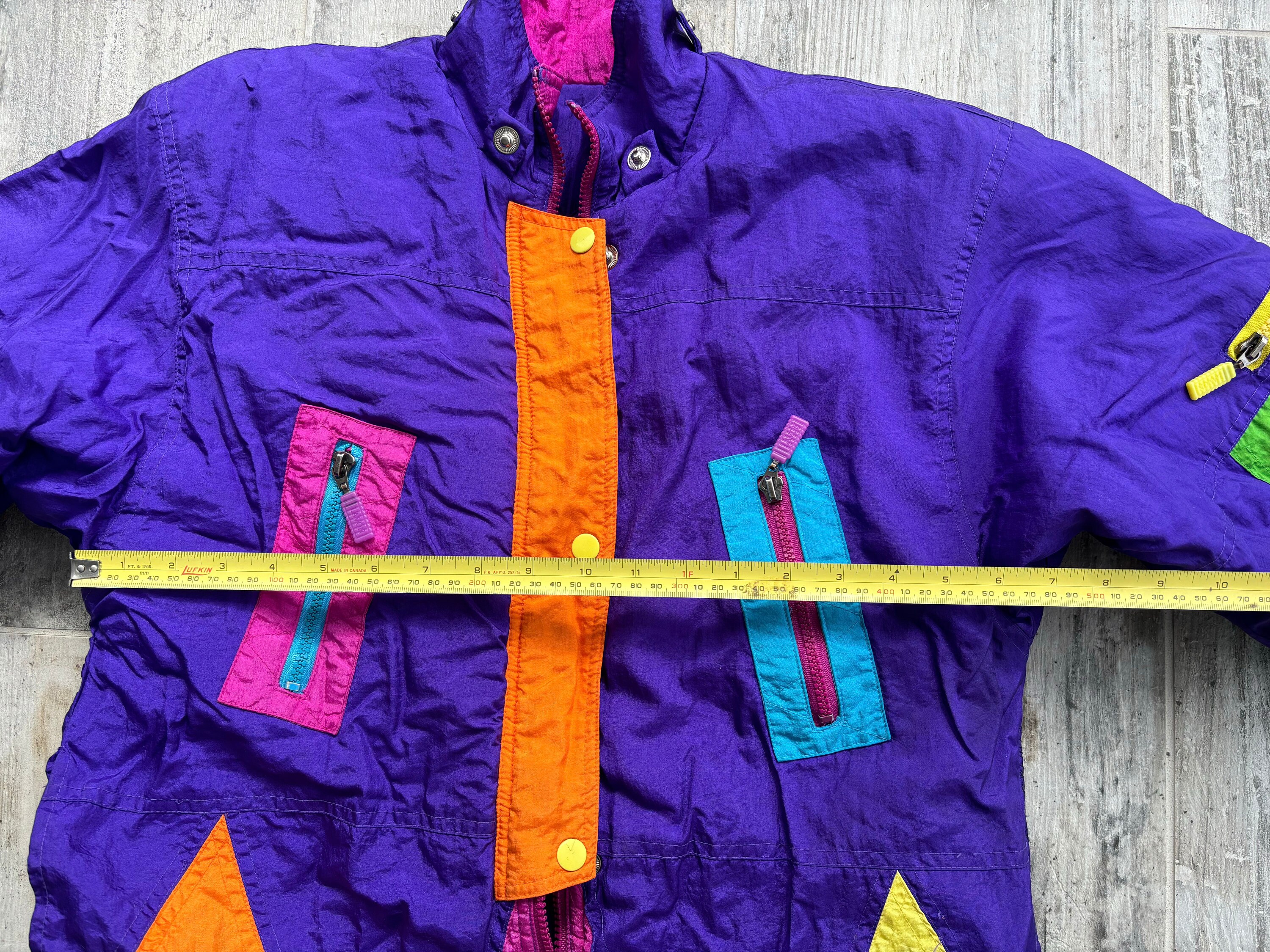 VINTAGELOVERS　ソフトタイプPコート Vintage 90s Neon Purple Winter Jacket/parka (adolescent-teen