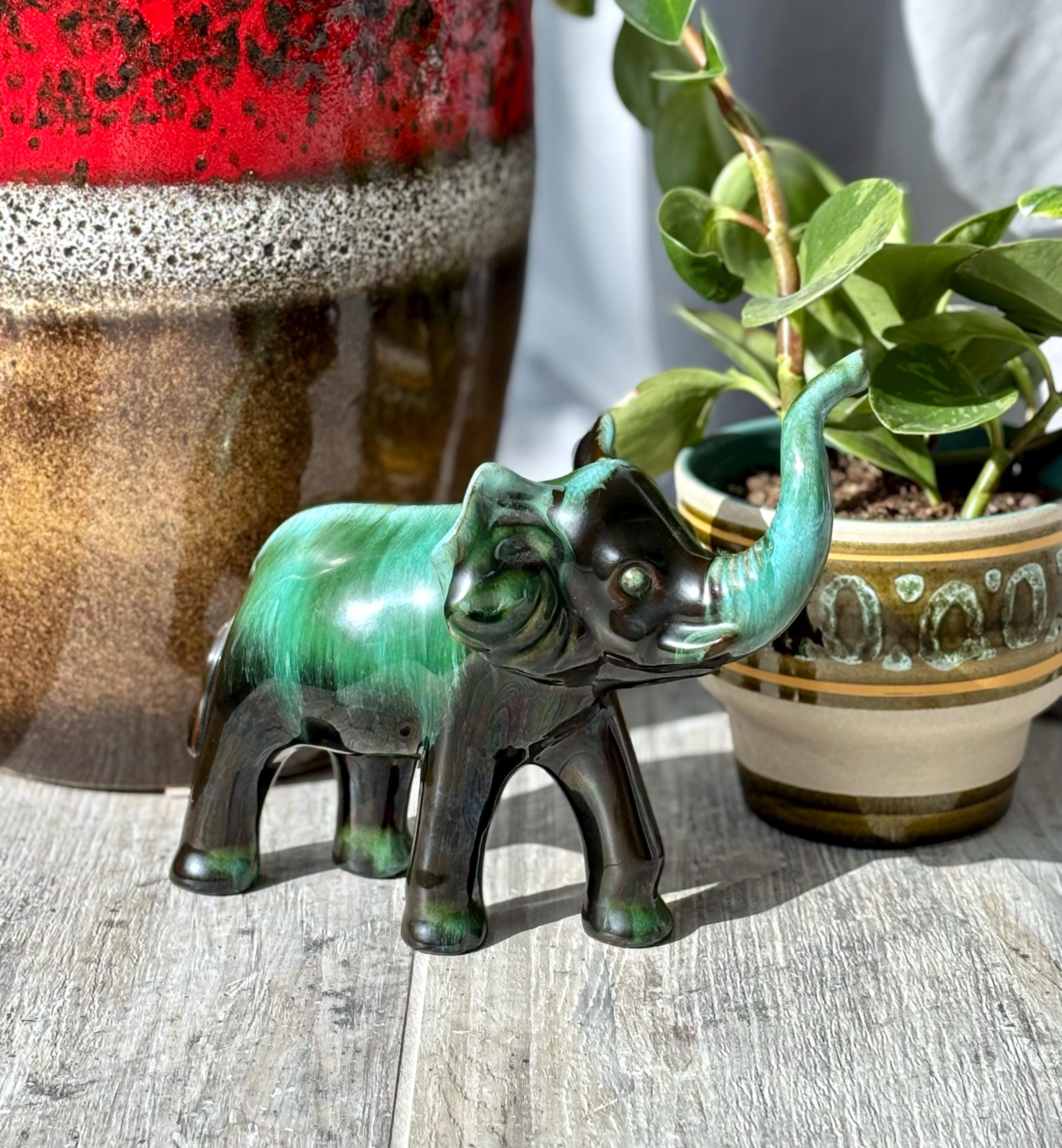 MCM Blue Mountain Pottery Elephant Figure, Circa 1960s - Etsy Canada