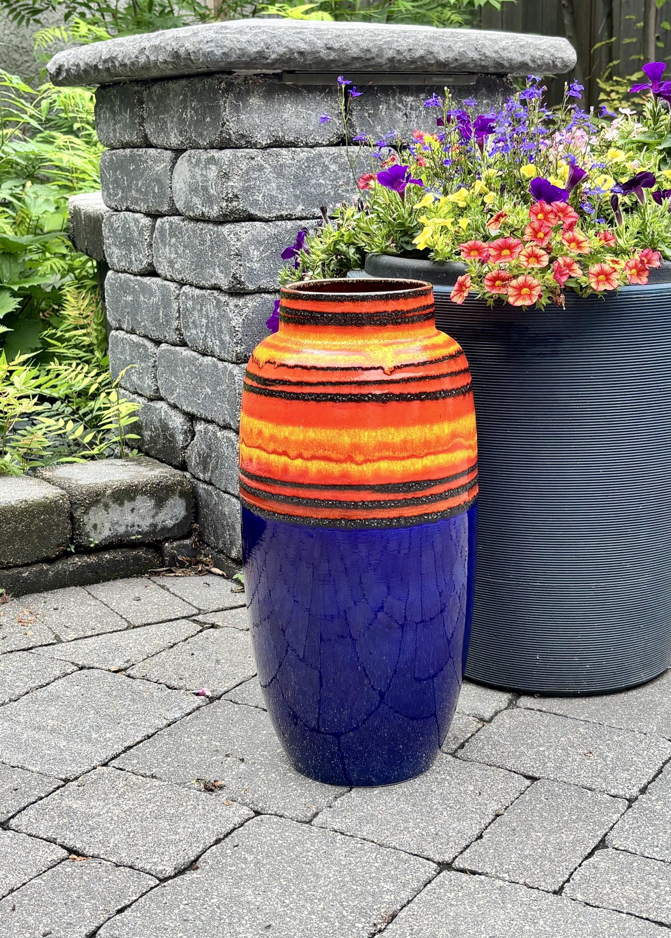 Scheurich 20 Germany Vase, Vintage West German Pottery Scheurich