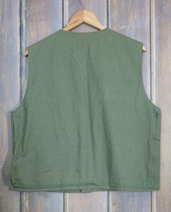 Pioneer 'Dry-Bak' cotton canvas hunting vest - image 8