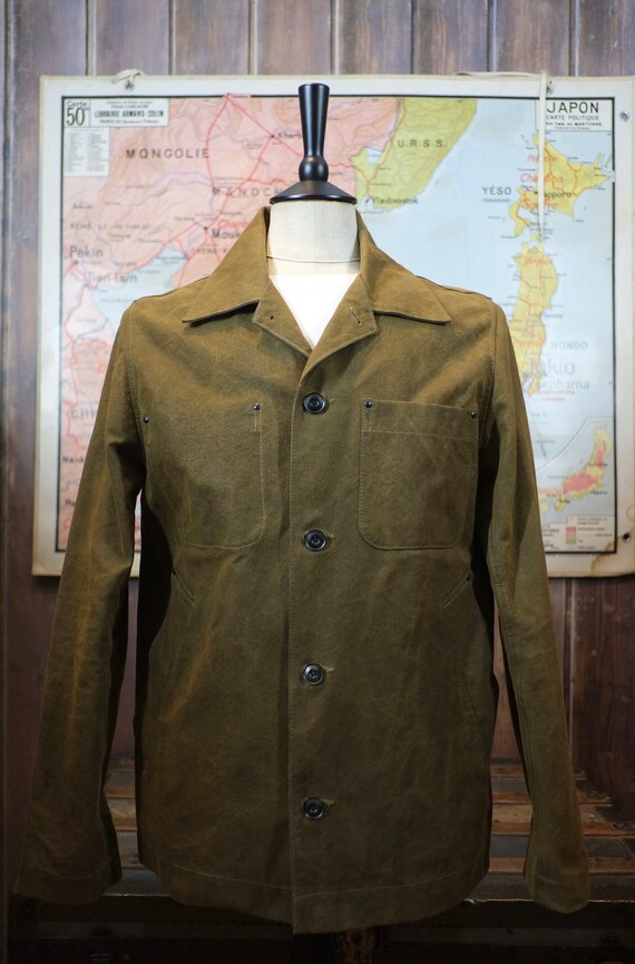 waxed work jacket