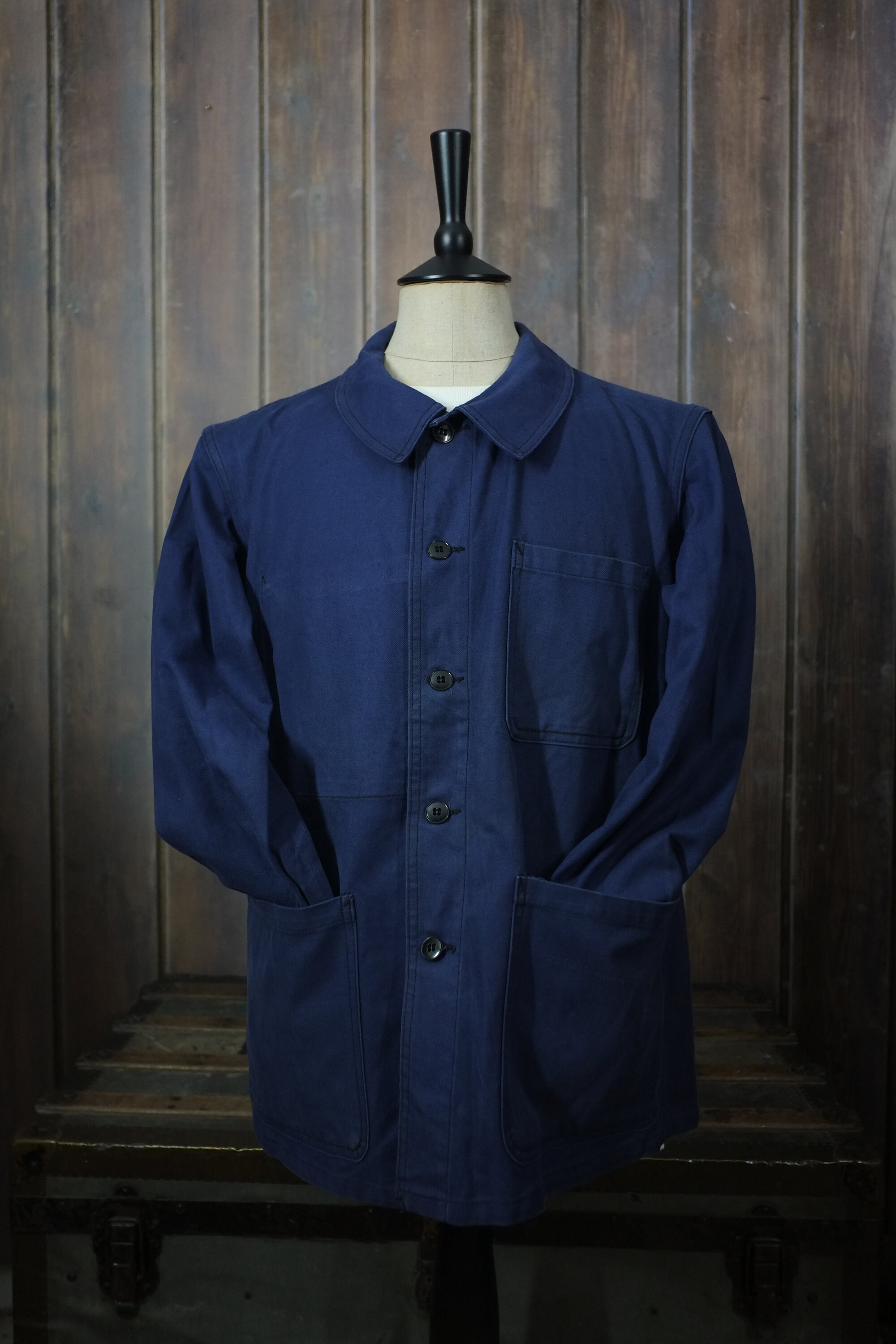 ジャケット・アウター 30s French Vintage Chambray Work Jacket ZNAP16B1_cd6e5d62-36be-463c-