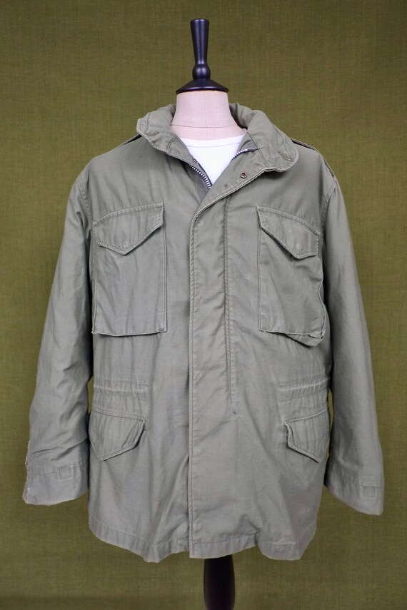 Vintage M-65 Military Jacket with removable liner