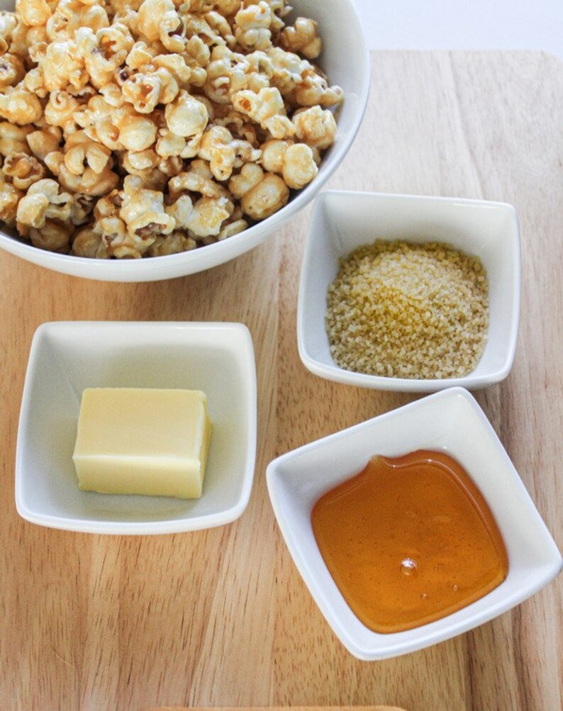 Caramel Crisp Gourmet Popcorn Kit. Delicious Allnatural Ingredients