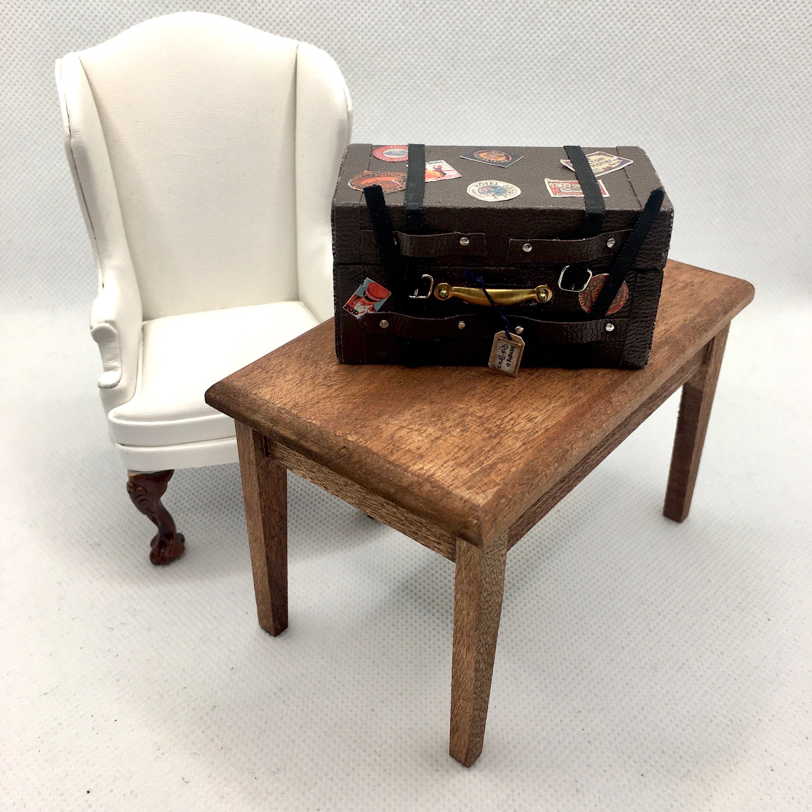 112 Scale Miniature Wizard Trunk With Books and All Kinds of Etsy