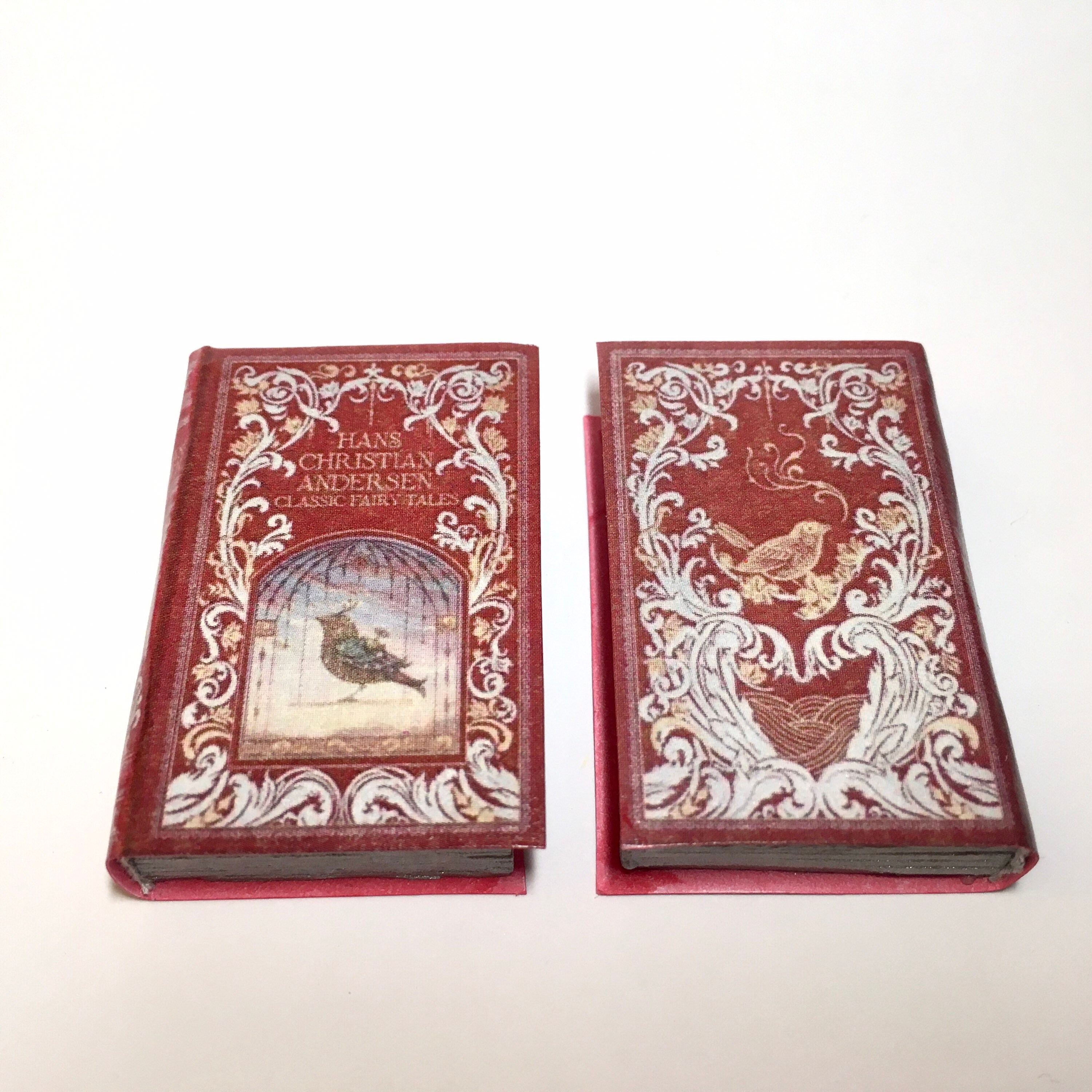 1:6 scale Miniature Library Book Antique Style Miniature | Etsy