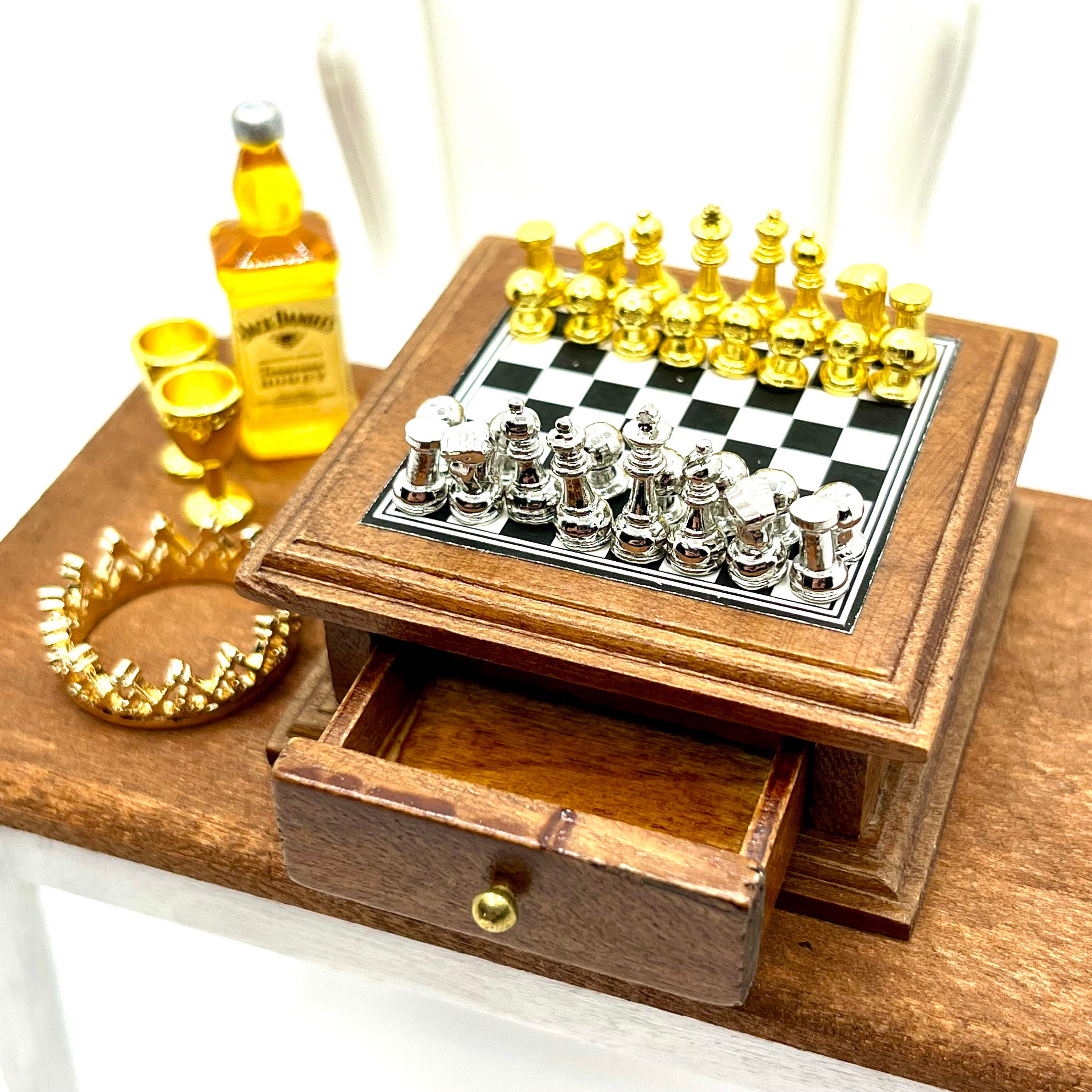 Schach - Couchtisch inkl. Wendeschach