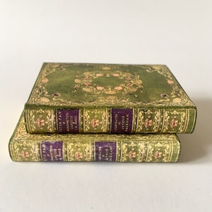 1: 6 skala Miniatur Bibliothek Buch, Miniatur-Puppenhaus-Dekor
