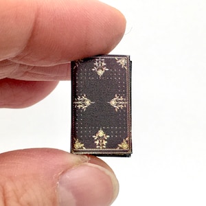 1:12 Antikes Miniatur Buch, Puppenhaus Zubehör