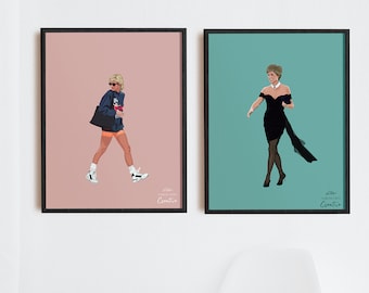 Princess Diana Print/Poster Set