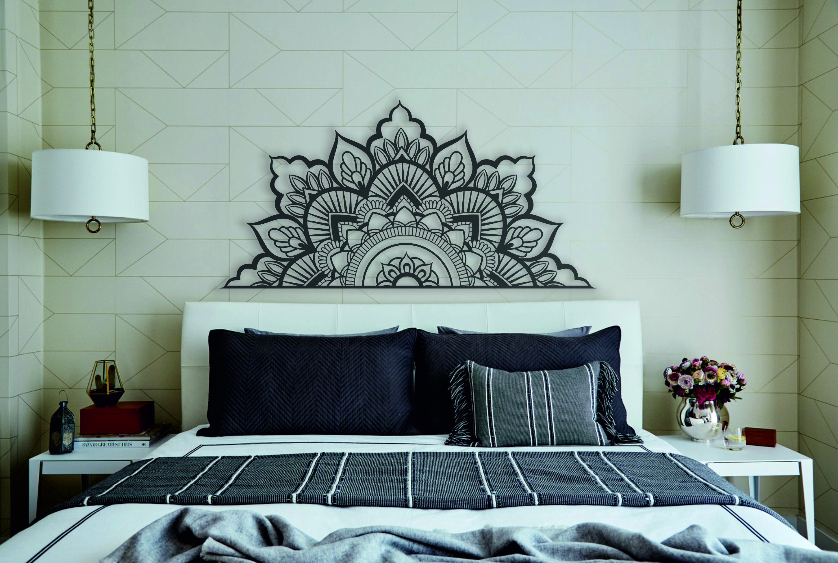 Metal Mandala Wall Art Metal Mandala Decor Mandala Wall Etsy