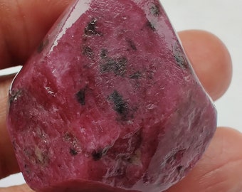 217 ct mais raro extra grande AAA++ rubi vermelho natural áspero, pedra áspera de rubi, pedra de rubi cru, pedra preciosa de rubi, pedra de nascimento de julho, 30x40x20 mm