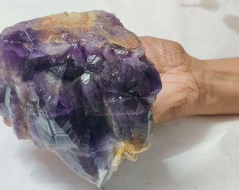 1620 g o mais raro dos raros cristais de cura extra grandes de ametista africana e pedras de cura. Cura Cristalina